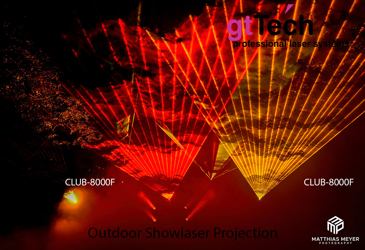 8W Club-8000F RGB ILDA Showlaser